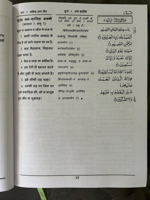 HINDI QURAN TARJUMA